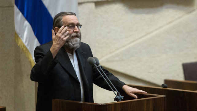 ח"כ משה גפני מיהדות התורה