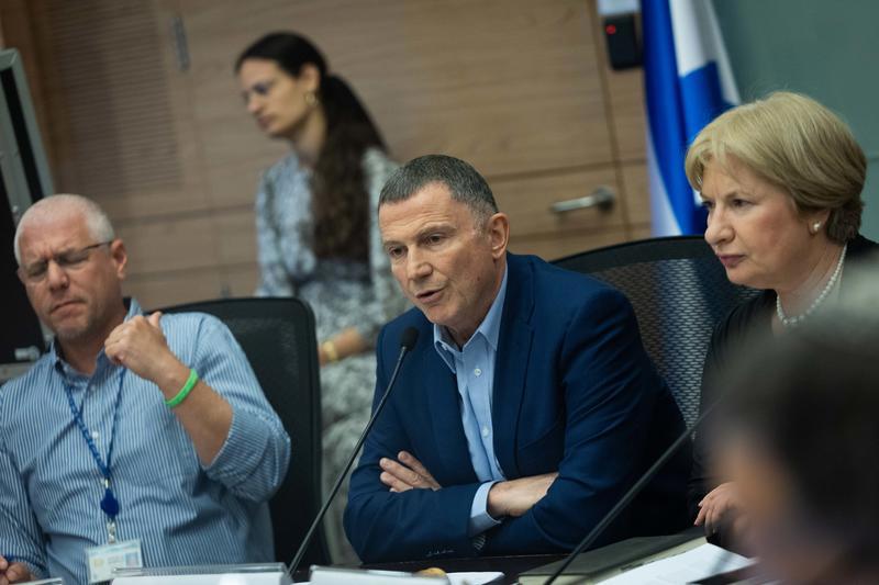 יו"ר ועדת החוץ והביטחון ח"כ יולי אדלשטיין, מאי 2025