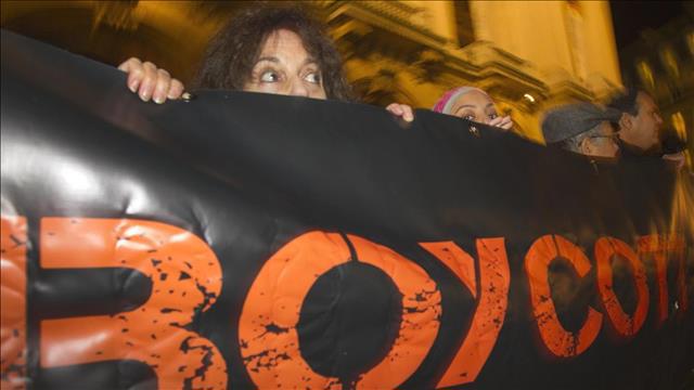 הפגנת bds בפריז, ב-2012