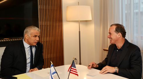 ברקע המגעים עם סעודיה: המסר של לפיד לאמריקנים