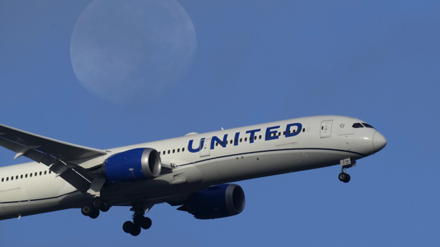 מטוס united airlines