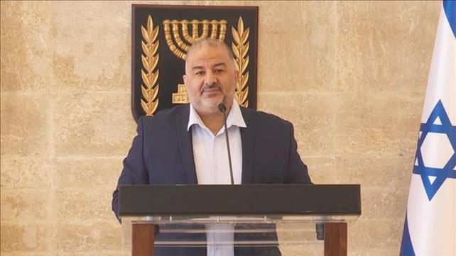 מנסור עבאס בישיבת סיעת רע"מ 19.04.21
