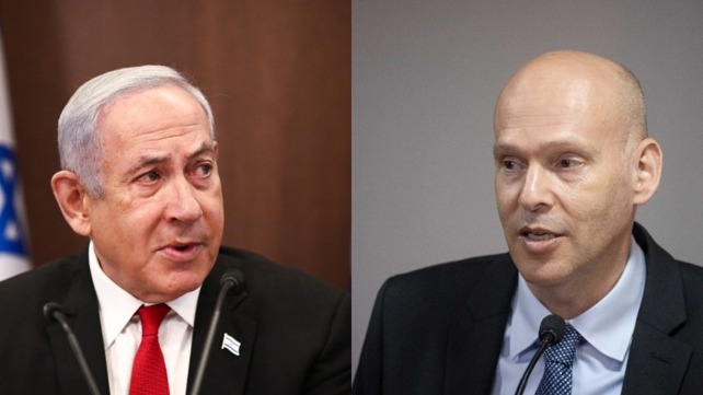 עמית איסמן ובנימין נתניהו