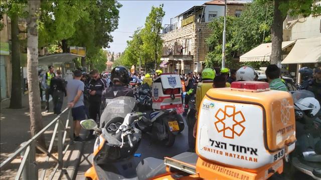 דקירה ברחוב שטראוס בירושלים