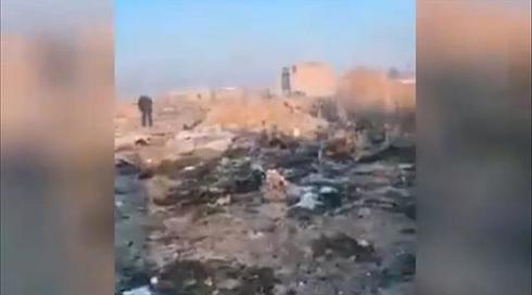מטוס אוקראיני התרסק בטהראן; דיווחים: 180 הנוסעים נהרגו