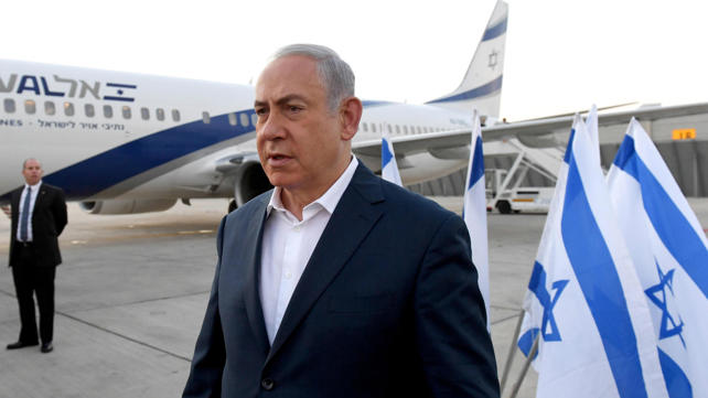 ראש הממשלה בשדה התעופה