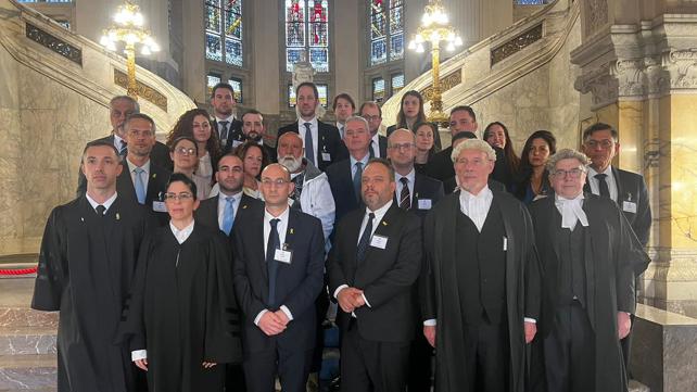 צוות ההגנה הישראלי בהאג