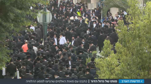 "בדיוק כמו שמשה רבנו נפטר" - נפרדים מהרב שטיינמן