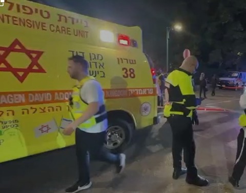 זירת האירוע בחדרה
