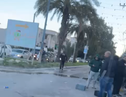 זירת פיצוץ המטען בטייבה
