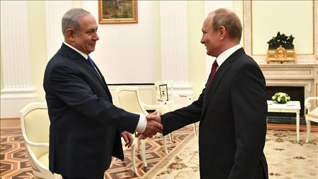 ולדימיר פוטין ובנימין נתניהו