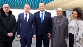 משםחות חטופים הגיעו לאו"ם