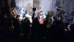 הריסות מתקיפת צה"ל בכפר אל-הבאריה בדרום לבנון 