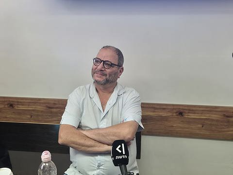 עופר כסיף בבית המשפט, הבוקר (צילום: ורד פלדמן)