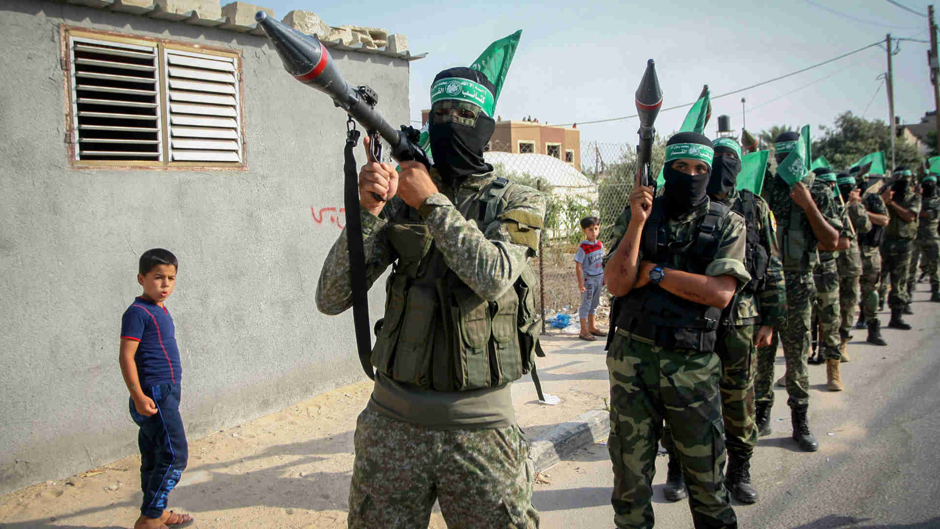 פעילי חמאס ברצועת עזה