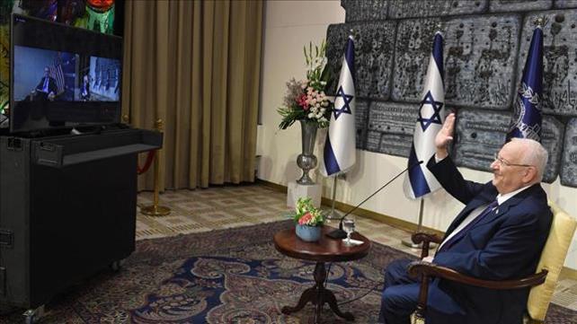 הנשיא ריבלין מעוטר המדליה של מכון וושינגטון למדיניות המזרח התיכון לשנת 2020