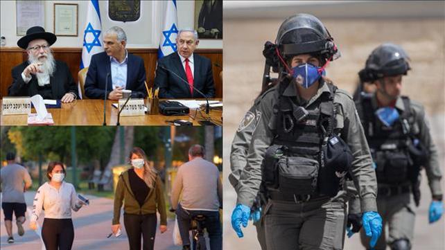 שוטרי מג"ב במאה שערים, כחלון, נתניהו וליצמן בישיבת ממשלה, פארק הירקון בתל אביב