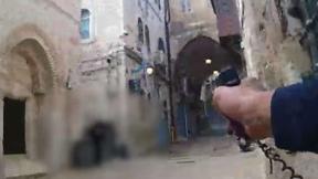 קרב יריות בסמטאות העיר העתיקה: תיעוד חדש מהפיגוע בשער השלשלת שנה שעברה