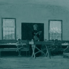 בית ספר כפרי, ווינסלו הומר, 1871