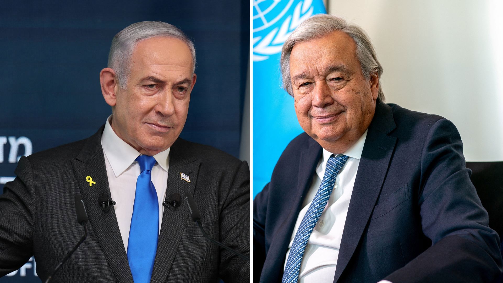 מזכ"ל האו"ם גוטרש ורה"מ נתניהו