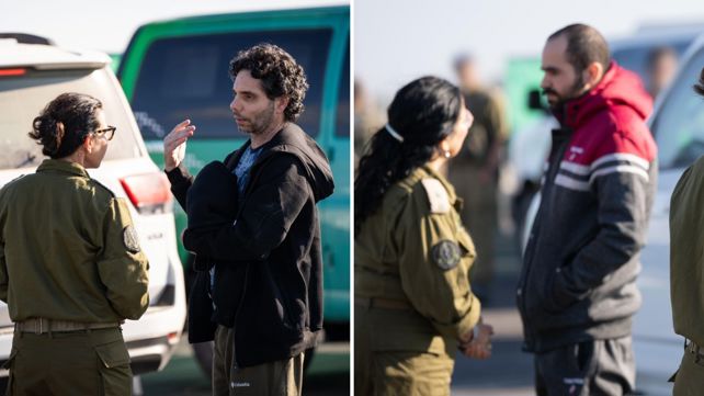 עופר קלדרון וירדן ביבס בחבירה עם צה"ל