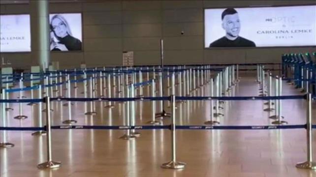 תורים ריקים בנתב"ג בגלל החשש מנגיף קורונה