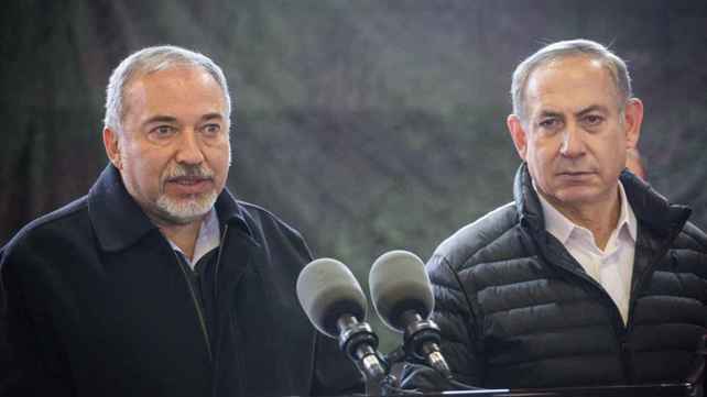 בנימין נתניהו ואביגדור ליברמן
