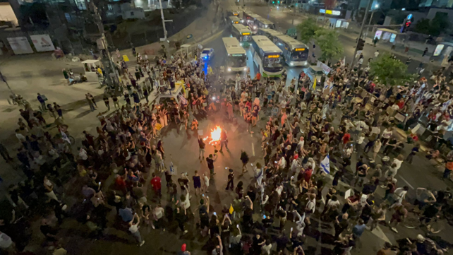 הפגנה למען שחרור החטופים בתל אביב, 3 ביוני 2024