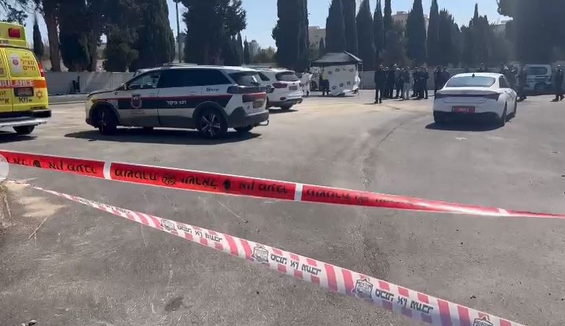 זירת מציאת הגופה סמוך לבית העלמין בראשון לציון