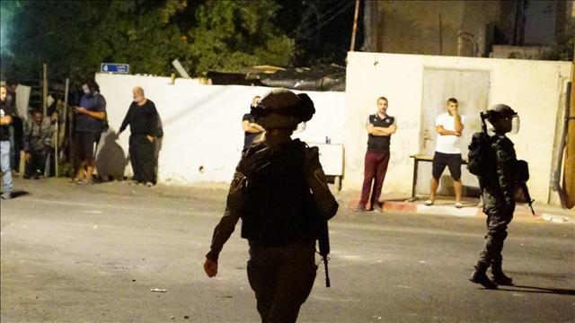 כוחות מג"ב בשייח ג'ראח בירושלים 13.10.22