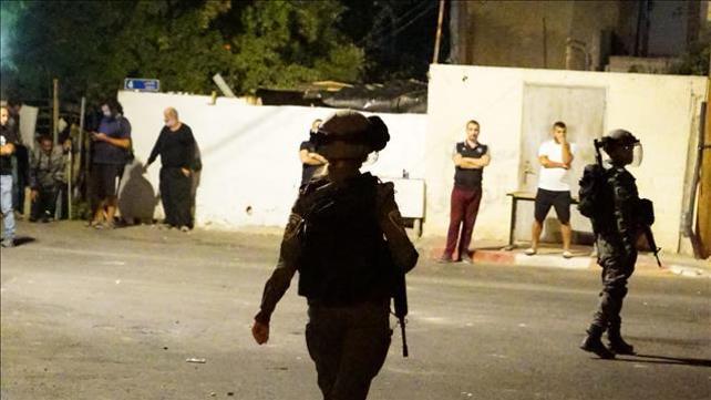 כוחות מג"ב בשייח ג'ראח בירושלים 13.10.22