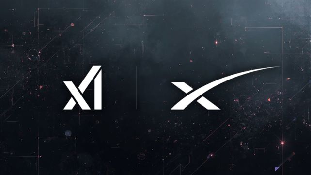 סמלילי החברות SpaceX ו-xAI