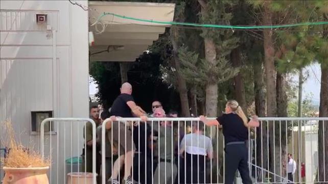 המהומה לאחר גזר הדין של סייען הפיגוע ההרקן
