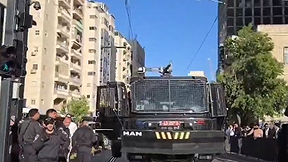 מכת"זית בהפגנה בירושלים