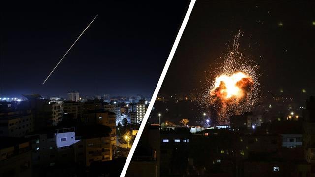 תקיפה בעזה וירי רקטות לעוטף 27.01.23