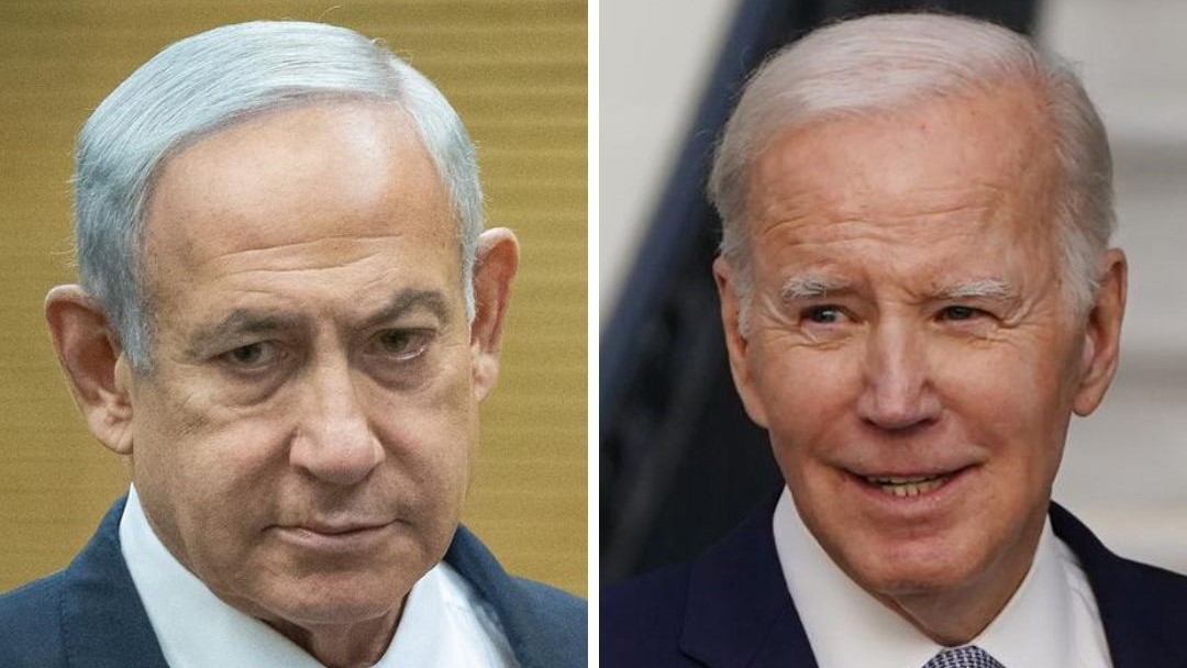 ספליט ביידן נתניהו