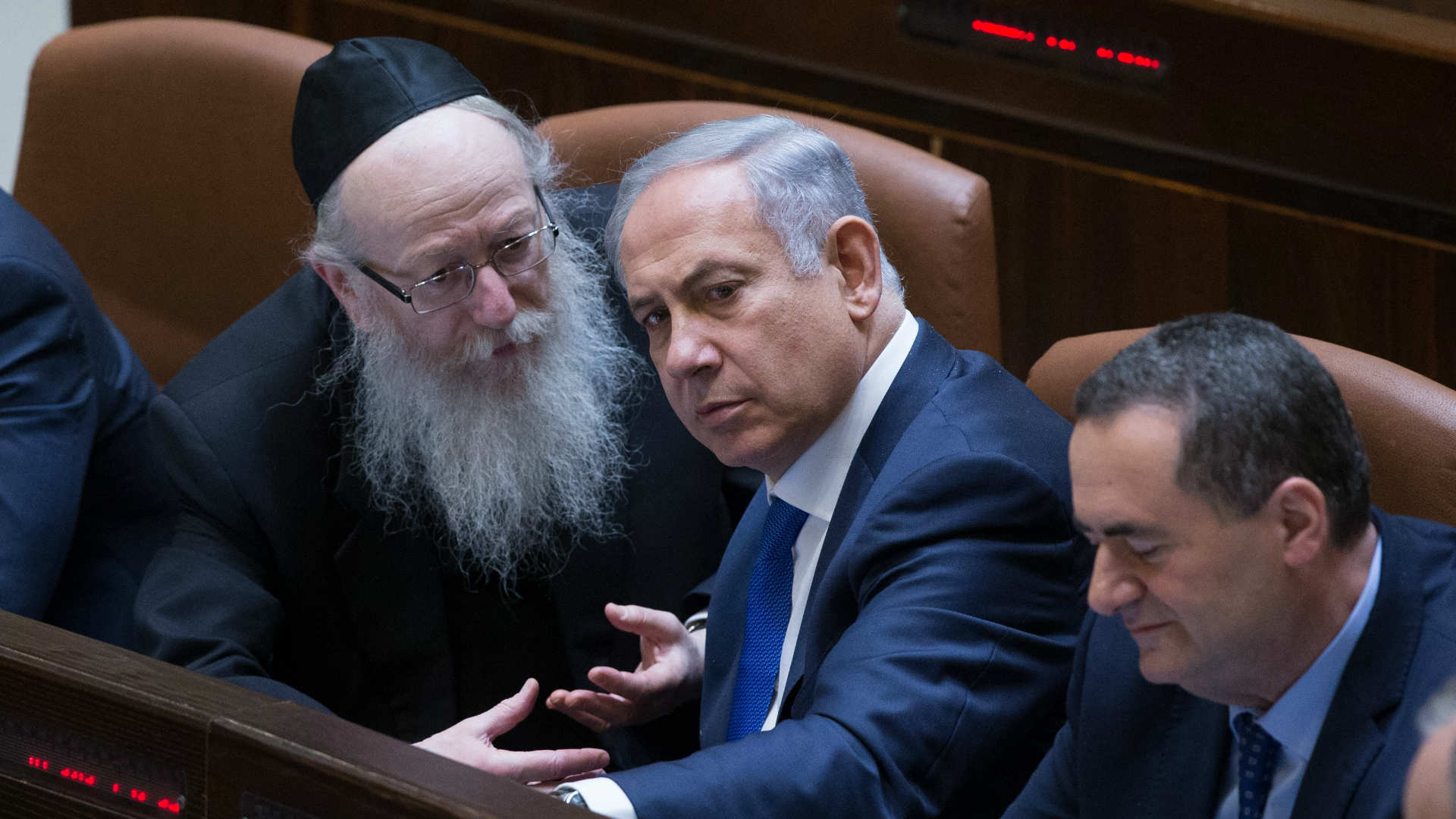 בנימין נתניהו ויעקב ליצמן