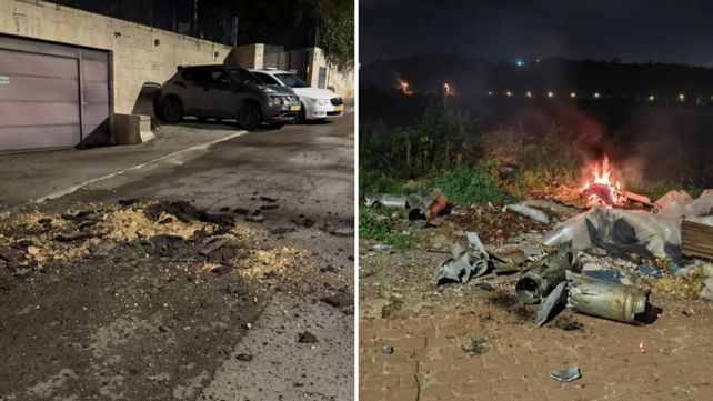 נפילות רסיסים באזור ירושלים, מרץ 2026
