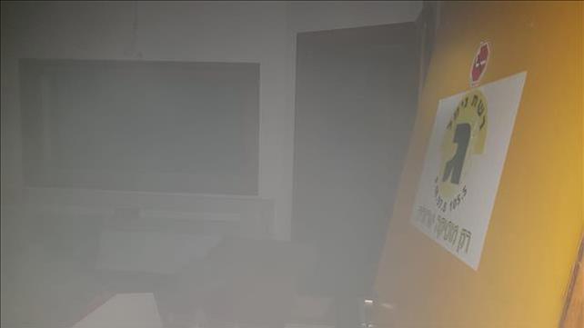 שריפה בבניין רשות השידור 21.09.19