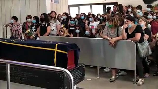 הלוויית יהודה בילוג בן ה-14 שטבע בים אשדוד מובא למנוחות ברחובות, 07.06.20