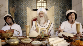 קורבן שלמים במקדש
