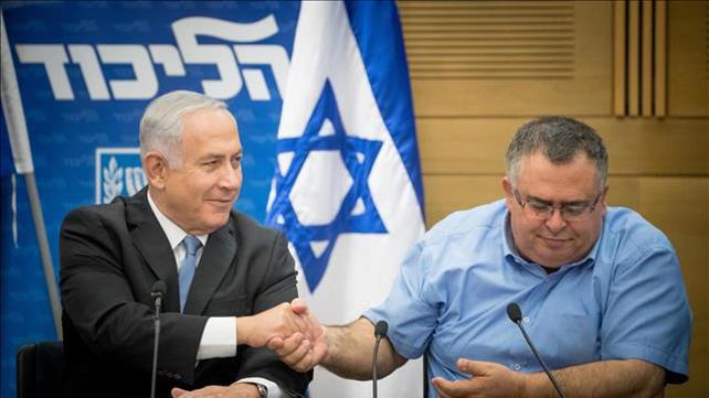 ח"כ דוד ביטן וראש הממשלה בנימין נתניהו