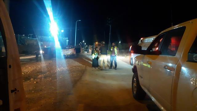 זירת הפיגוע ליד נבי סאלח בבנימין 04.09.22