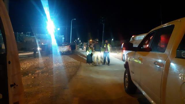 זירת הפיגוע ליד נבי סאלח בבנימין 04.09.22