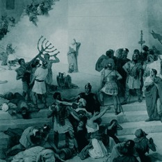 פרנצ'סקו הייז, חורבן בית המקדש, נחלת הכלל ריבוע