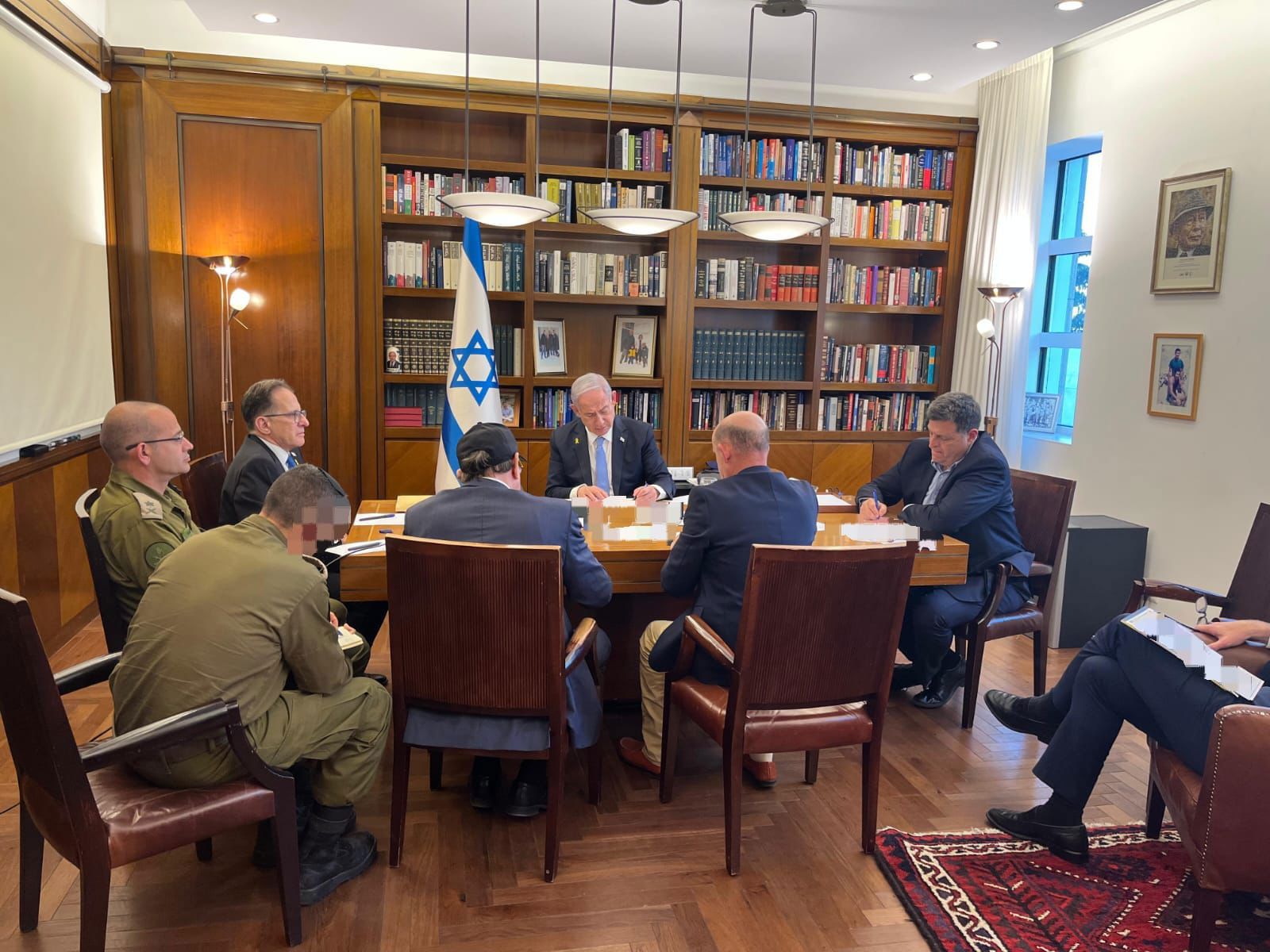 ראש הממשלה נתניהו משוחח עם נשיא ארצות הברית ביידן 