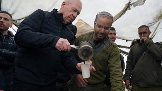 גלנט בגבול עזה