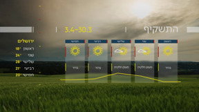 התחזית של שרון 29.03.25 |