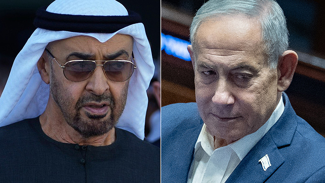 בנימין נתניהו, מוחמד בן זאיד