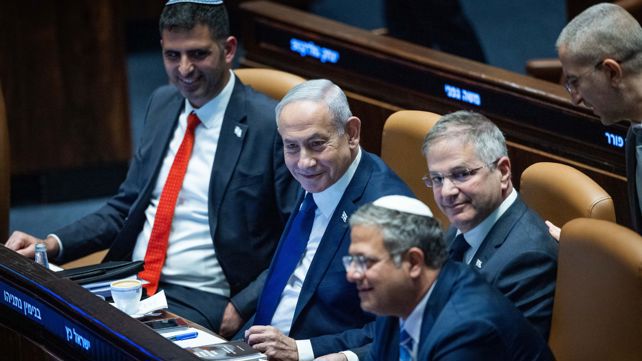 קיש, בן גביר, נתניהו וקרעי במליאת הכנסת, בשבוע שעבר